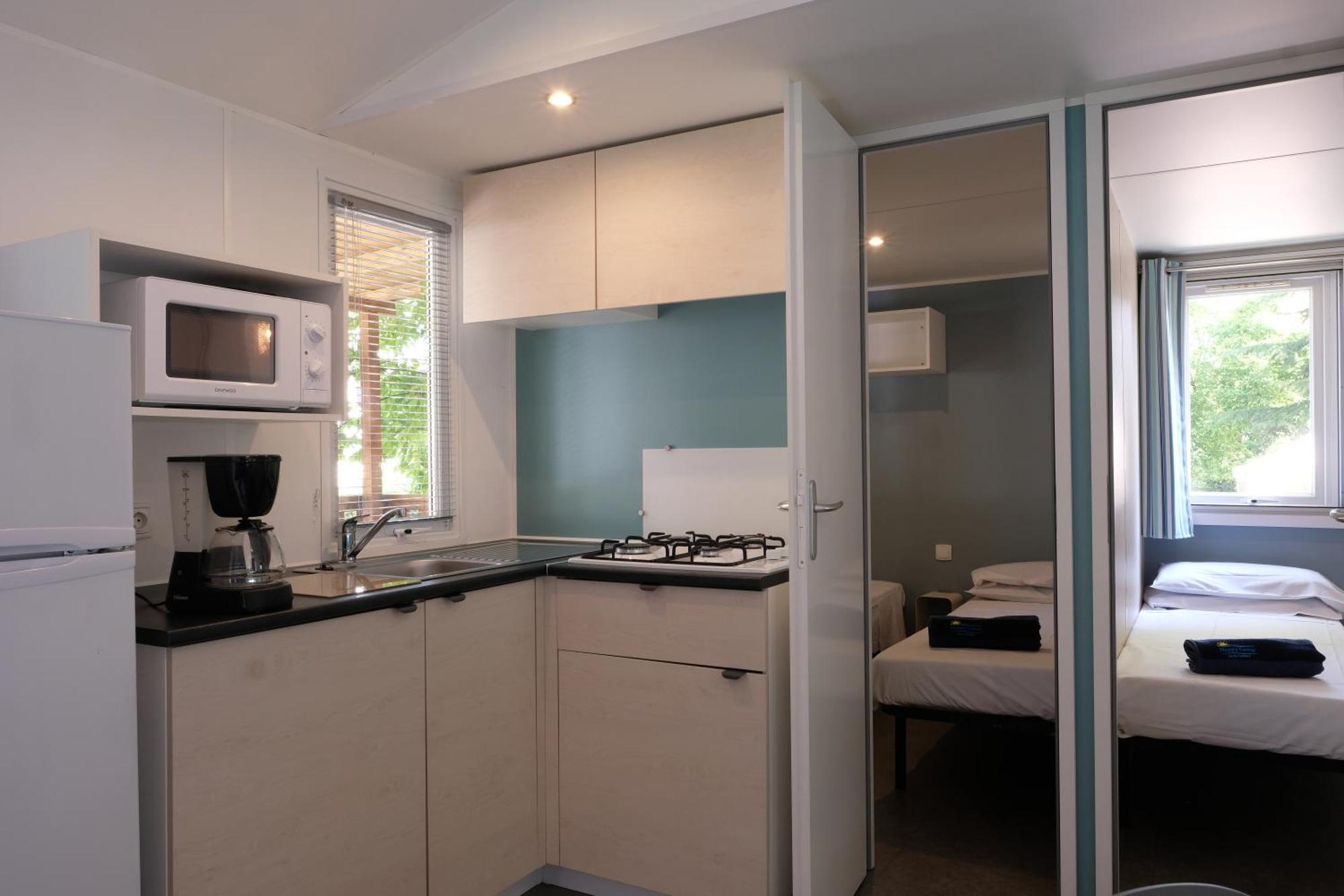 Happy Camp Mobile Homes In Camping Senia Cala Canyelles Lloret de Mar Buitenkant foto